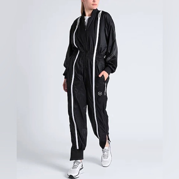 Stella McCartney Pants - Stella McCartney x Adidas agent of kindness woven overall jumpsuit M NWT